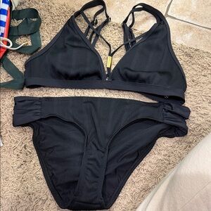 Athena black bikini set